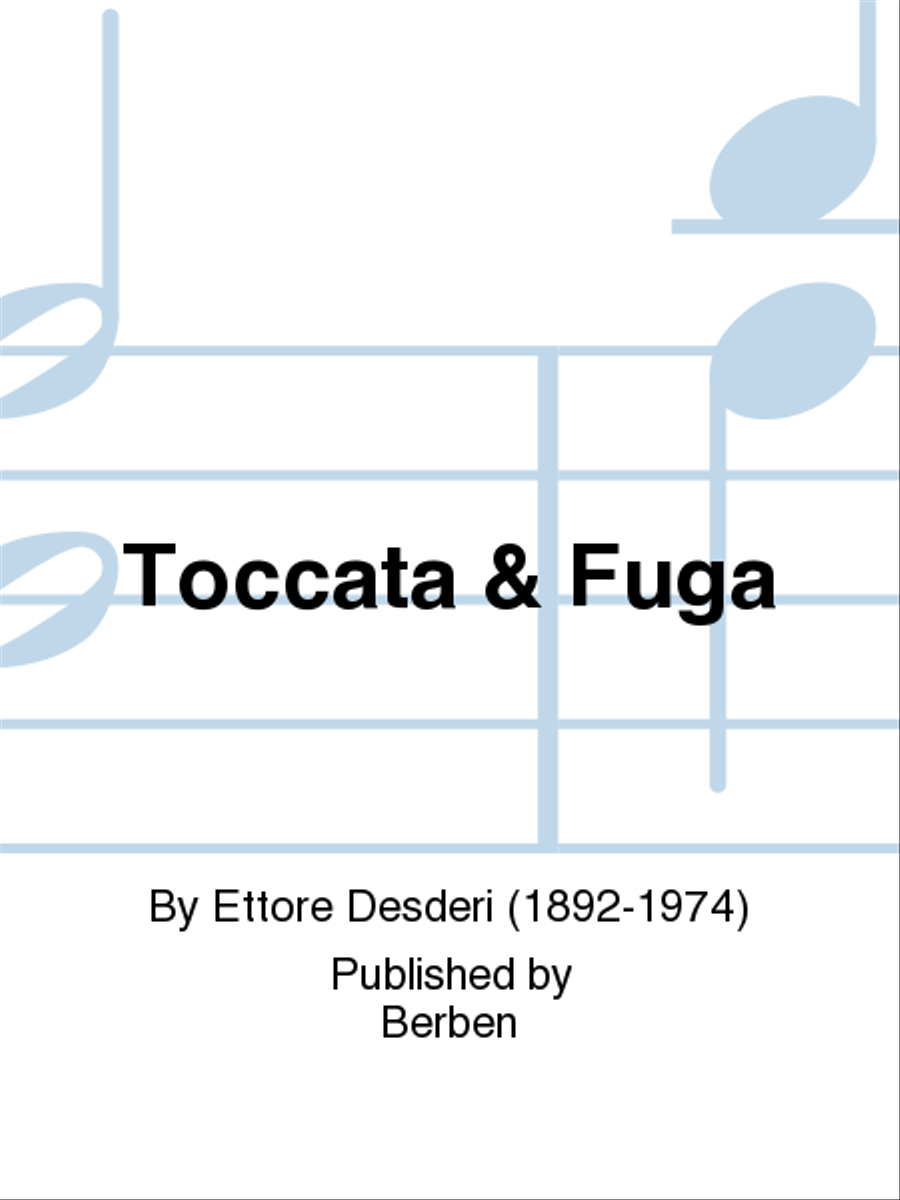Toccata & Fuga School and Community scores gallery preview page 1