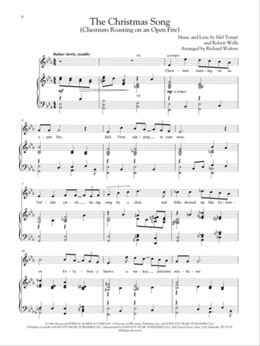 Christmas Songs and Carols for Classical Singers High Voice scores gallery preview page 2