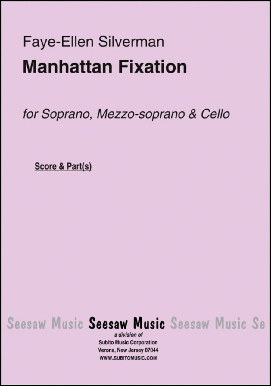 Manhattan Fixation Choir scores gallery preview page 1