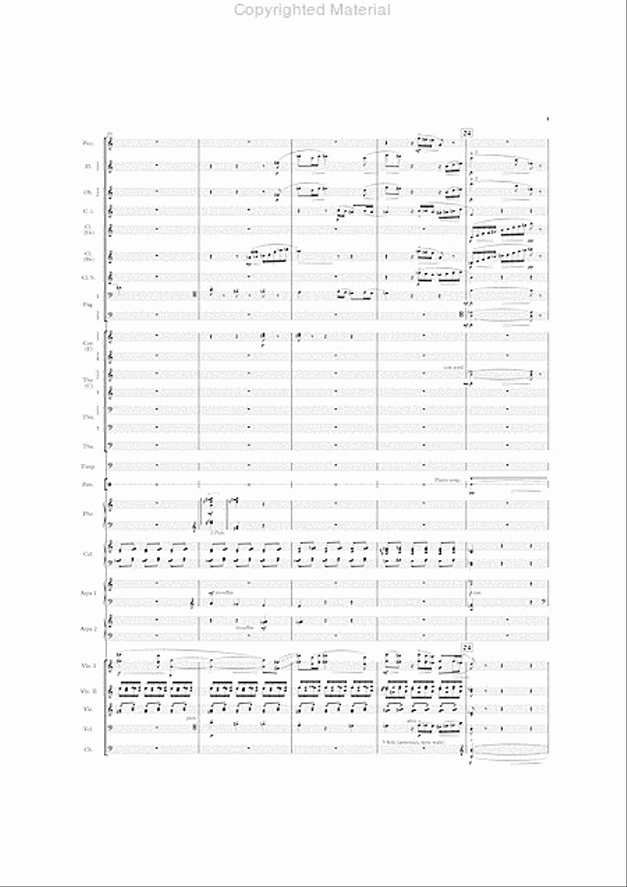 Symphony No. 2 Full Orchestra scores gallery preview page 6