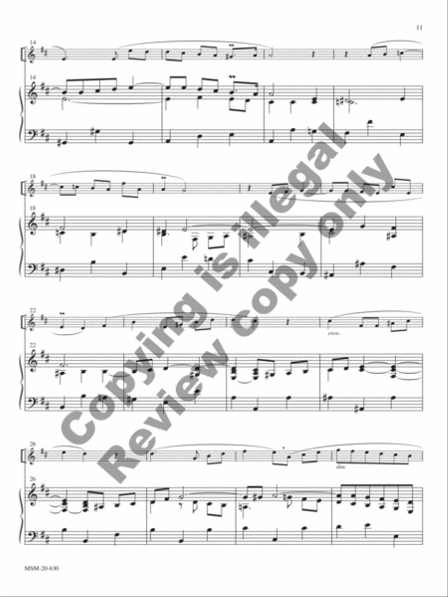 Lift Up Your Hearts: 5 Pieces for Solo Instrument and Organ image number null