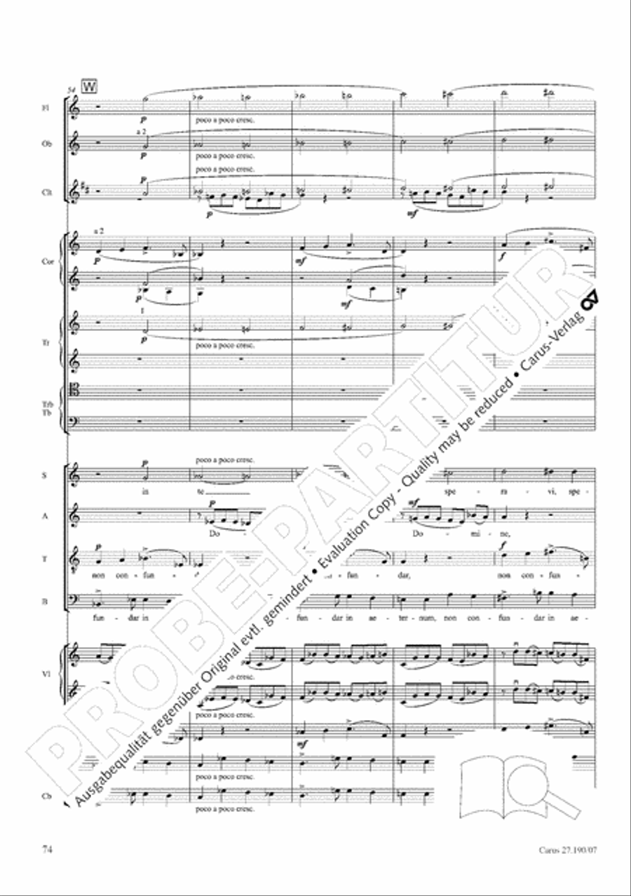 Te Deum Te Deum 4-Part scores gallery preview page 82