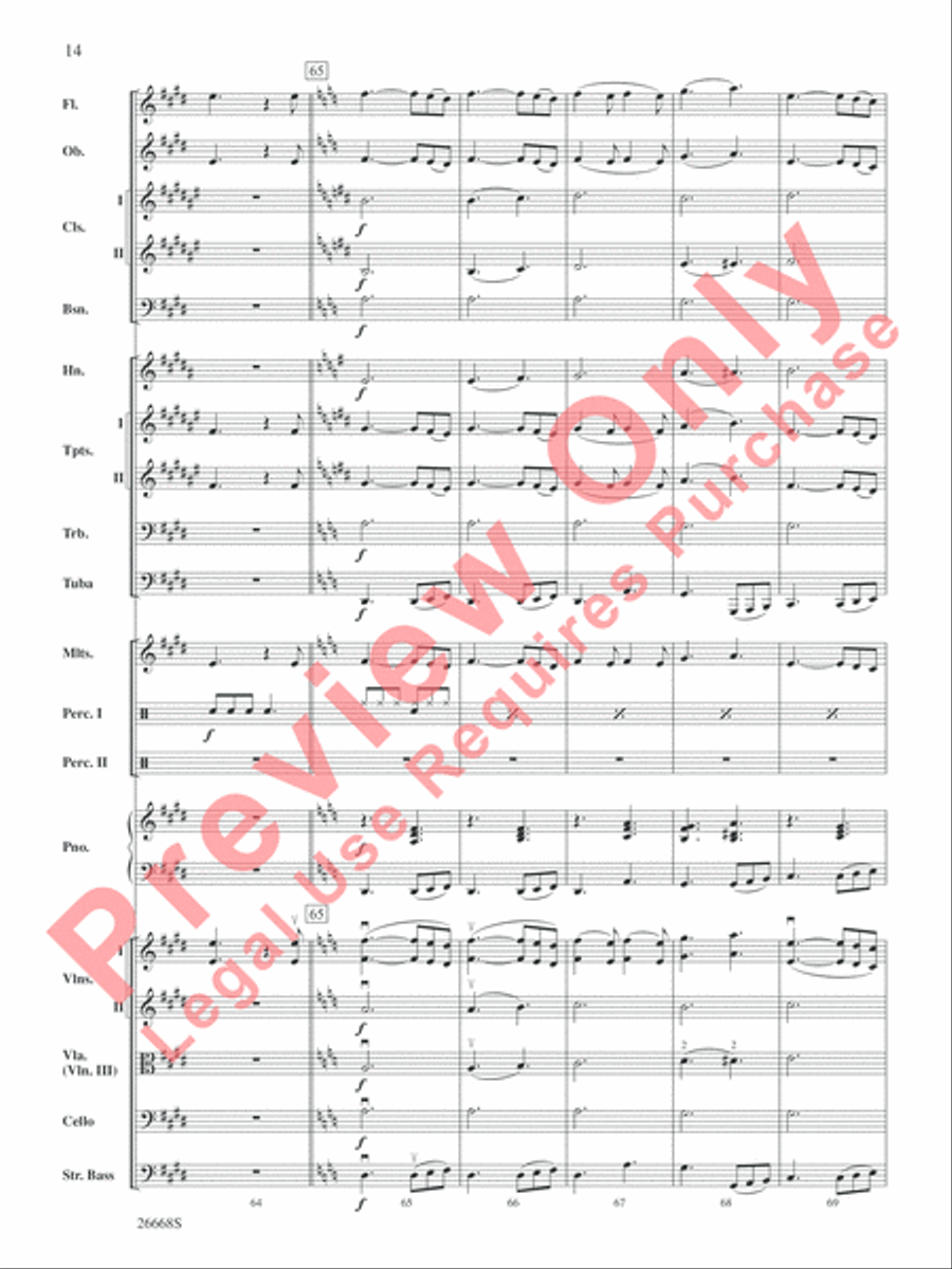 Grease Grease Full Orchestra scores gallery preview page 15