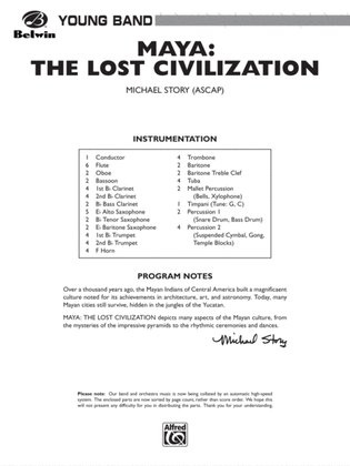 Maya: The Lost Civilization: Score
