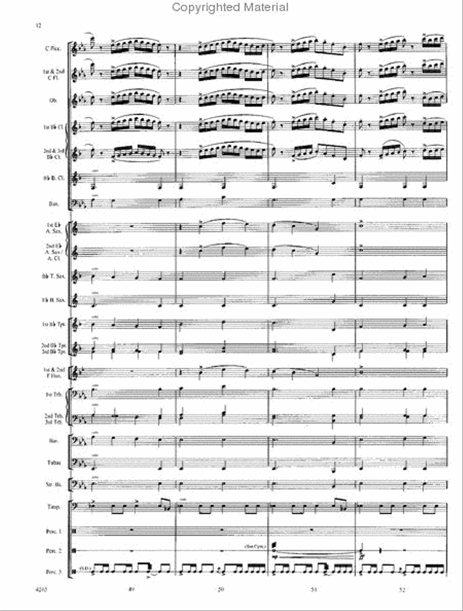 River of Life Concert Band scores gallery preview page 11