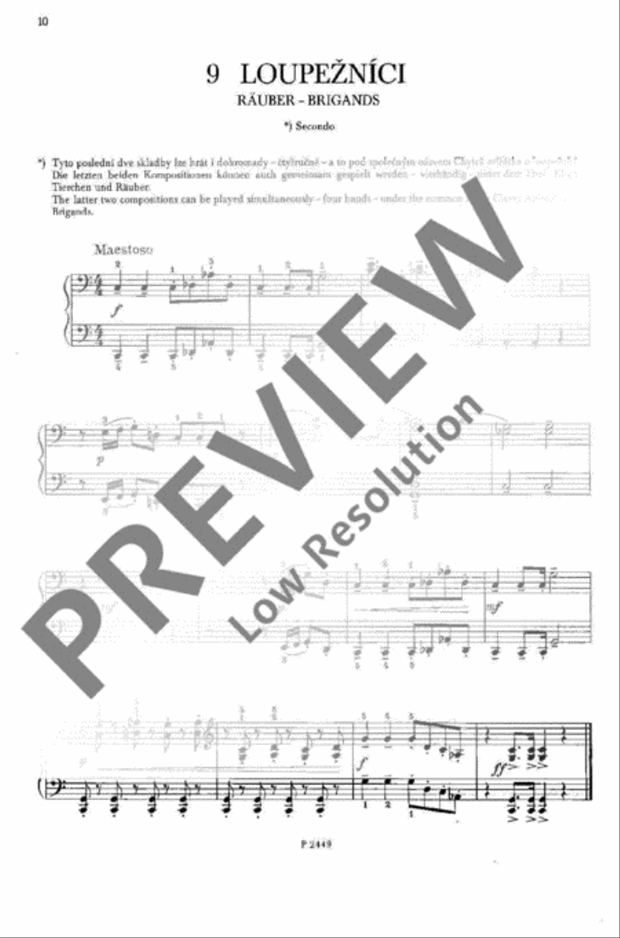 Sonata Violin Solo scores gallery preview page 10