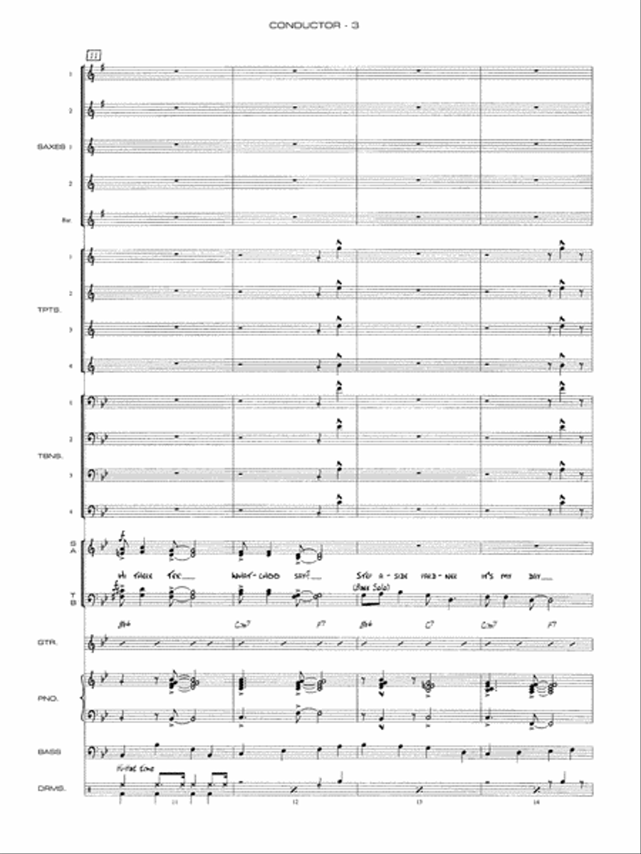 Chattanooga Choo Choo: Score Jazz Ensemble scores gallery preview page 5