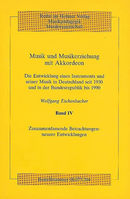Eschenbacher W Musik U Musikerz M Akk Bd4