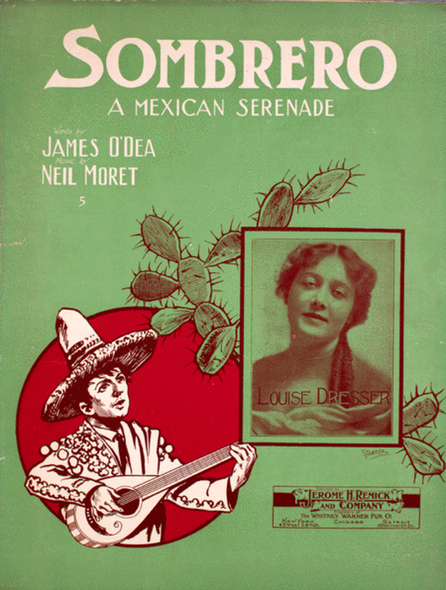 Sombrero. A Mexican Serenade