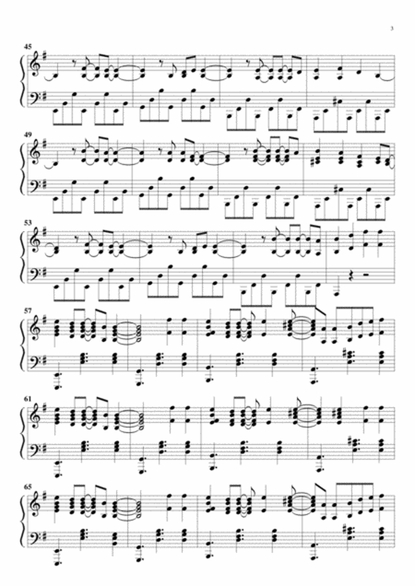 Mercy of Shawn Mendes (piano version) arrangements Pablo Mancini
