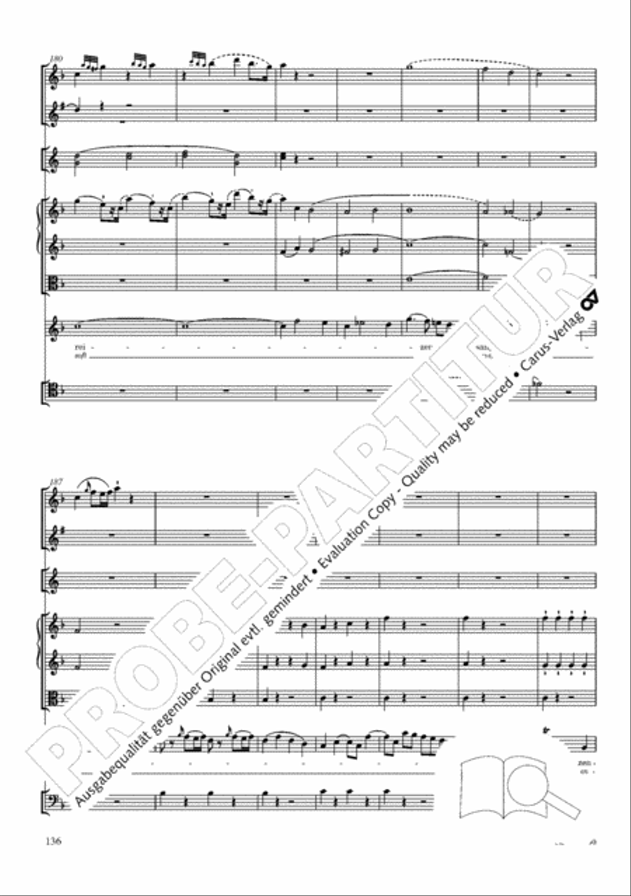 The Creation (Die Schopfung) 4-Part scores gallery preview page 156