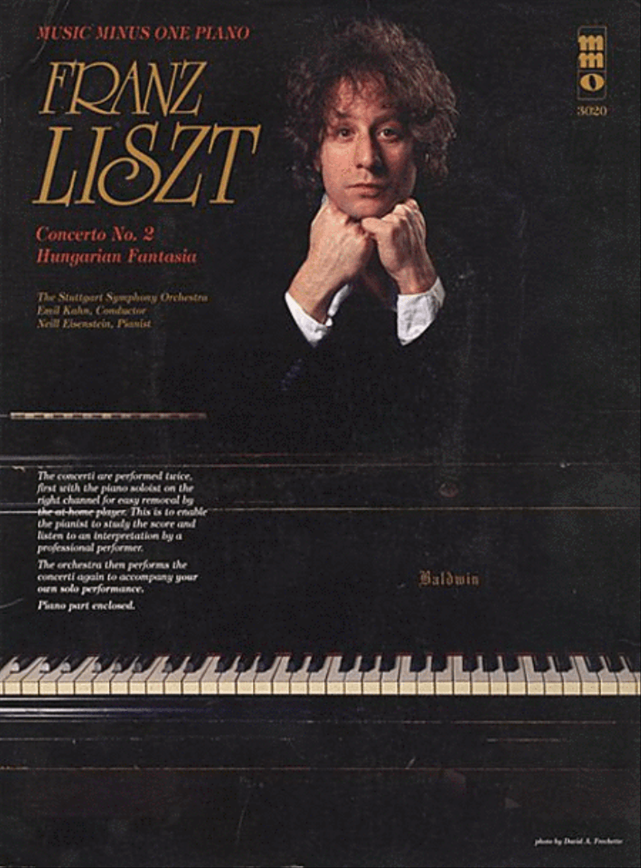Liszt - Concerto No. 2 in A Major, S125; Hungarian Fantasia, S123 Piano Solo scores gallery preview page 1