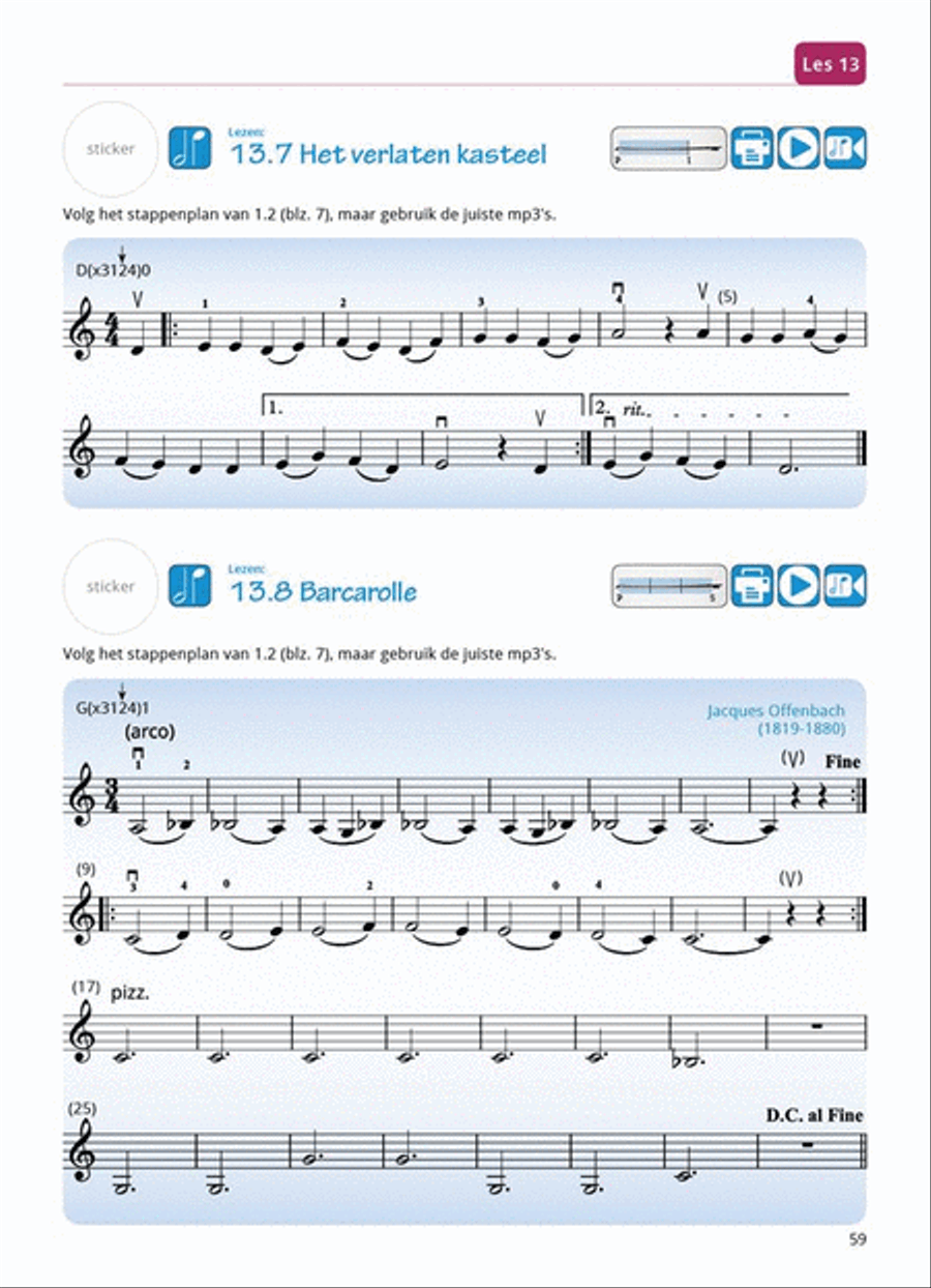 Vioolwereld deel 2 Violin scores gallery preview page 8