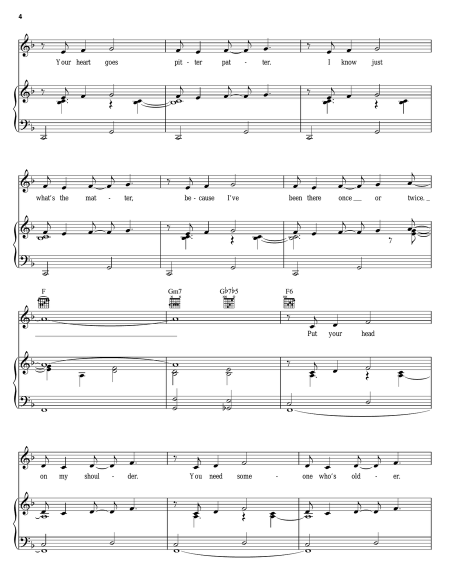 (I Wonder Why?) You're Just In Love Guitar scores gallery preview page 4