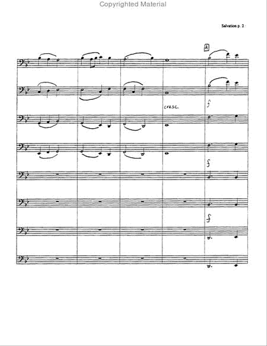Salvation is Created Large Ensemble scores gallery preview page 3