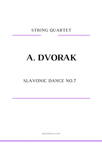 Slavonic Dance No.7 image number null