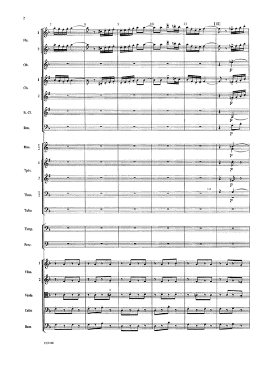 Bacchanale from Samson and Delilah: Score Full Orchestra scores gallery preview page 4