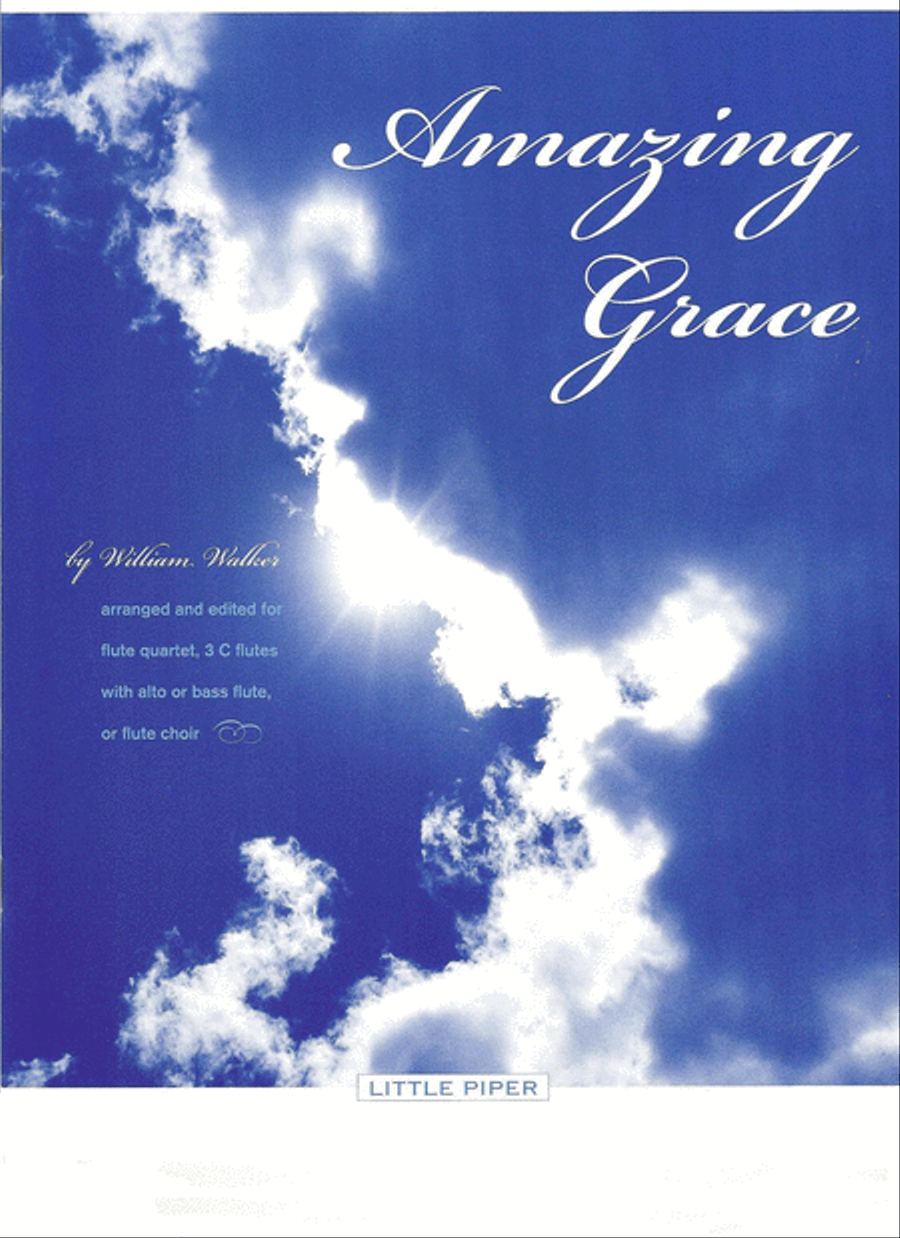 Amazing Grace Flute Choir scores gallery preview page 1