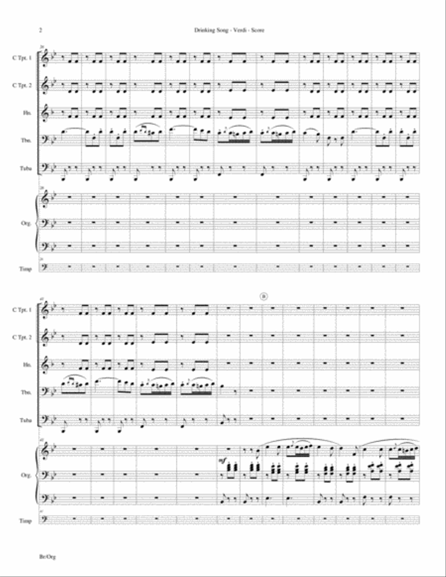 Drinking Song (Brindisi) from 