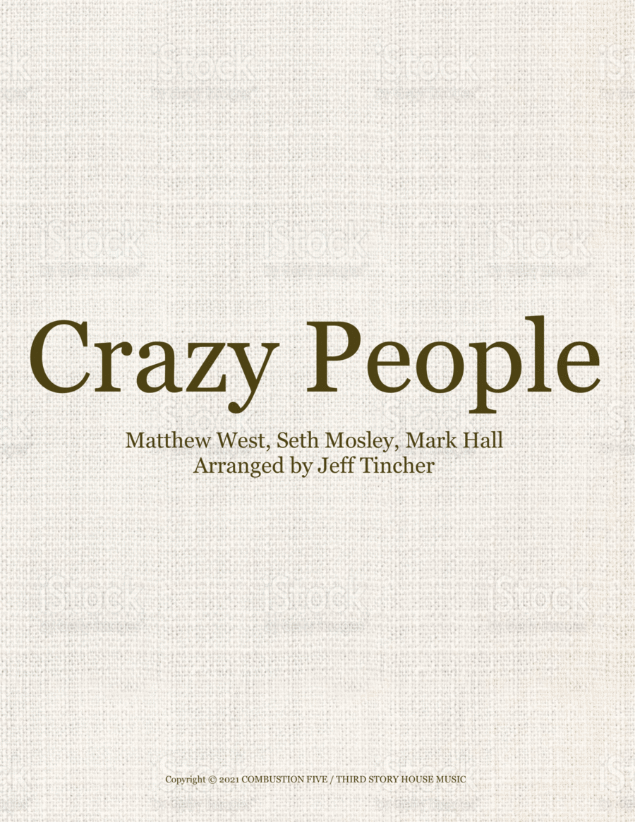 Crazy People Voice scores gallery preview page 1