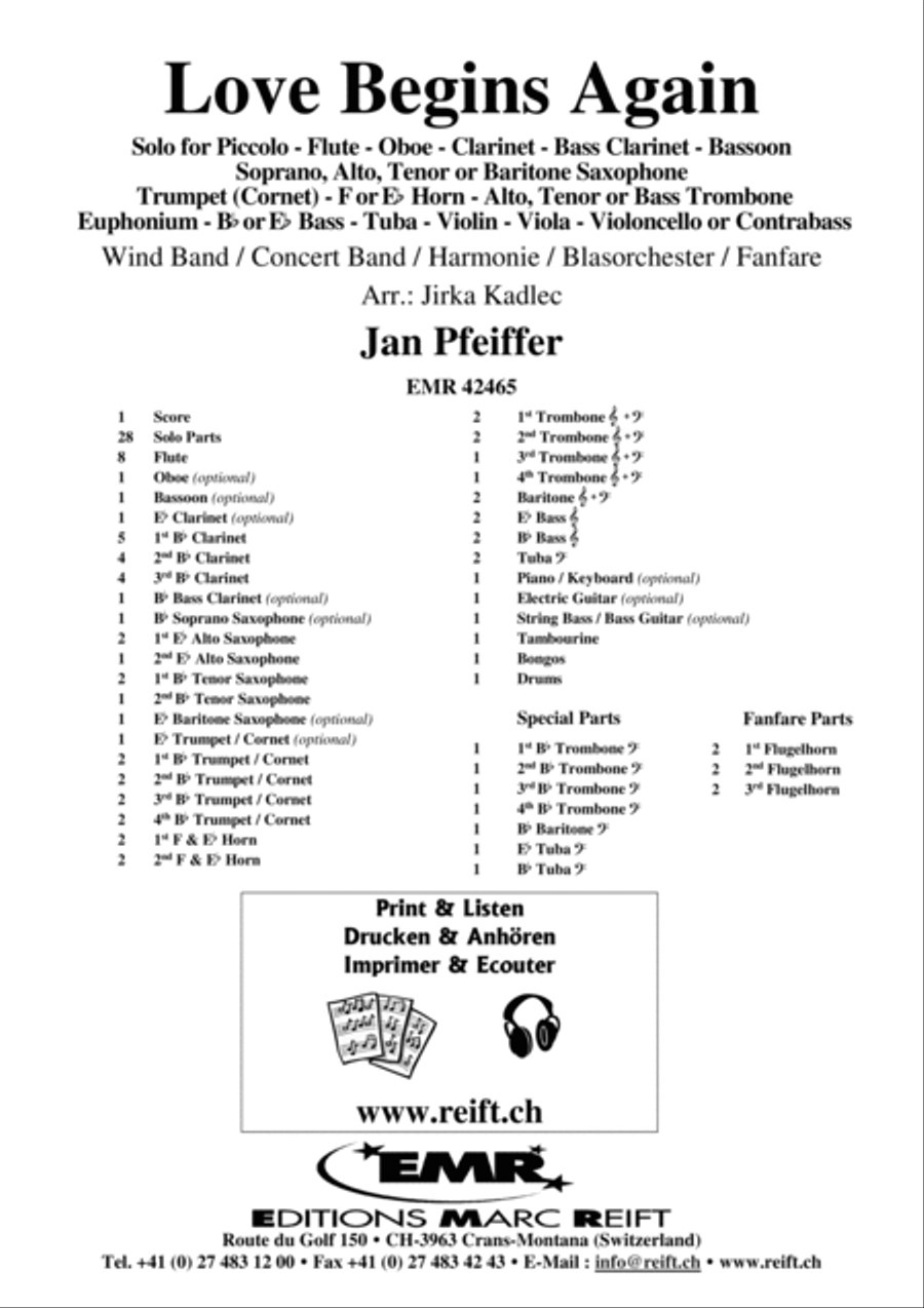 Love Begins Again Love Begins Again Concert Band scores gallery preview page 2