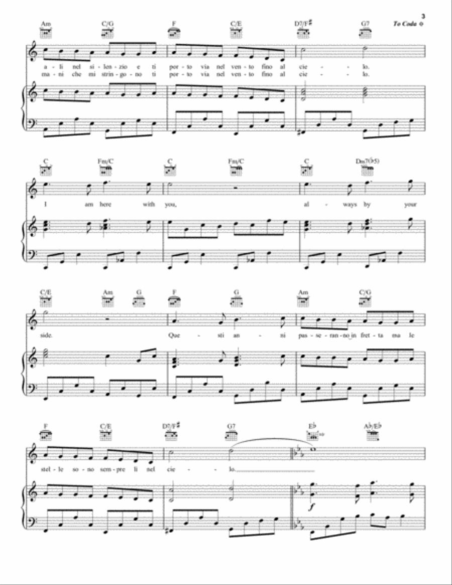 I Am Here Piano, Vocal, Guitar scores gallery preview page 3
