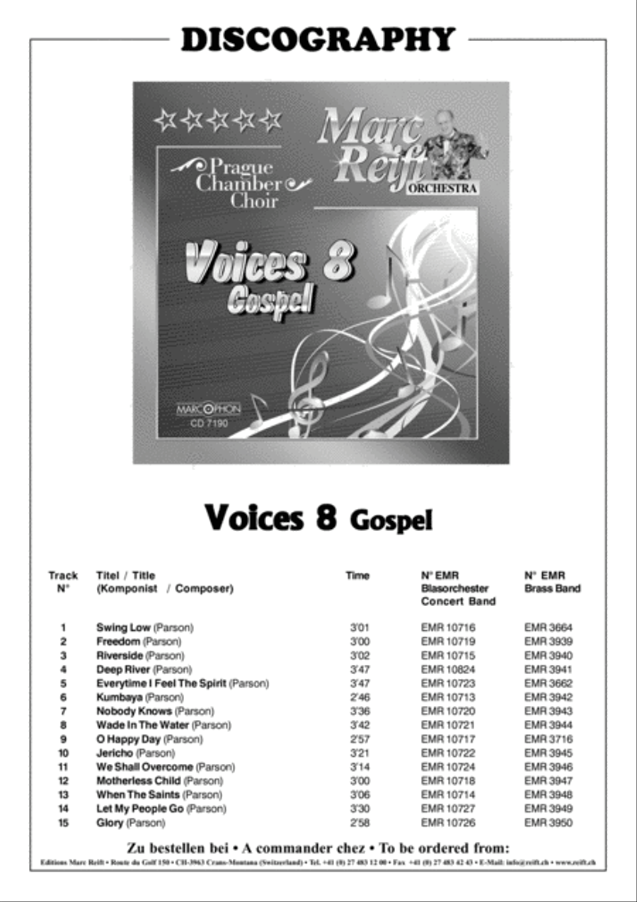 Motherless Child 4-Part scores gallery preview page 3