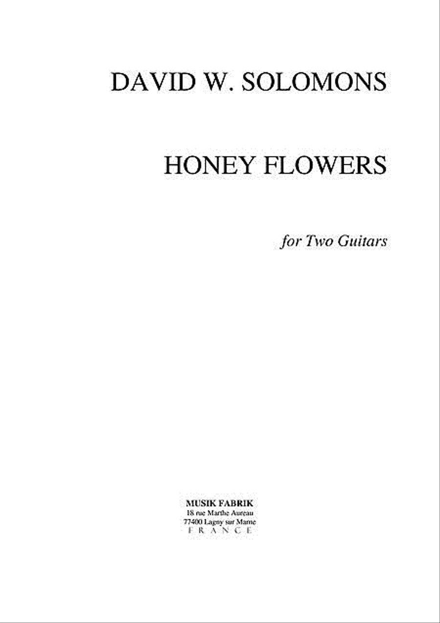 Honey Flowers School and Community scores gallery preview page 1