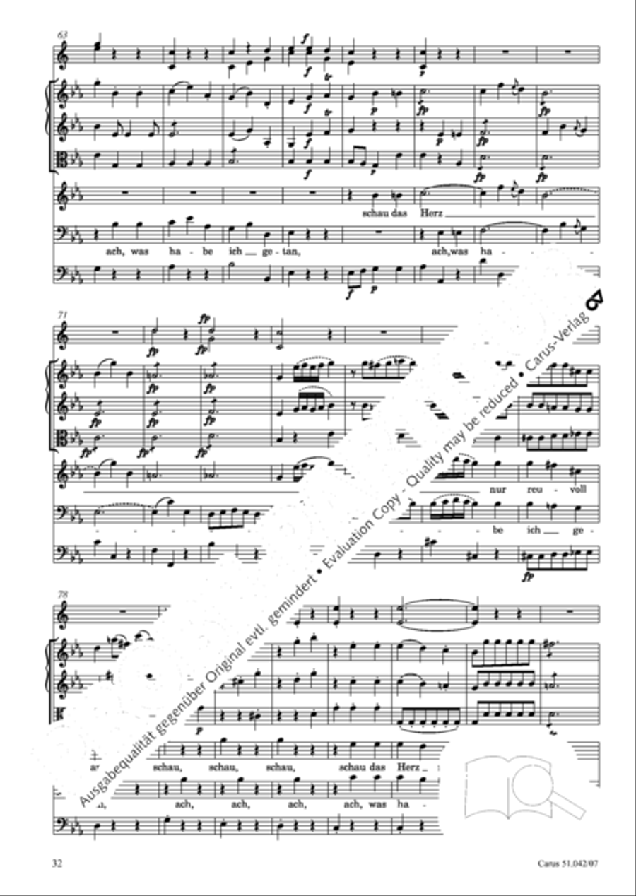 Grabmusik 4-Part scores gallery preview page 33