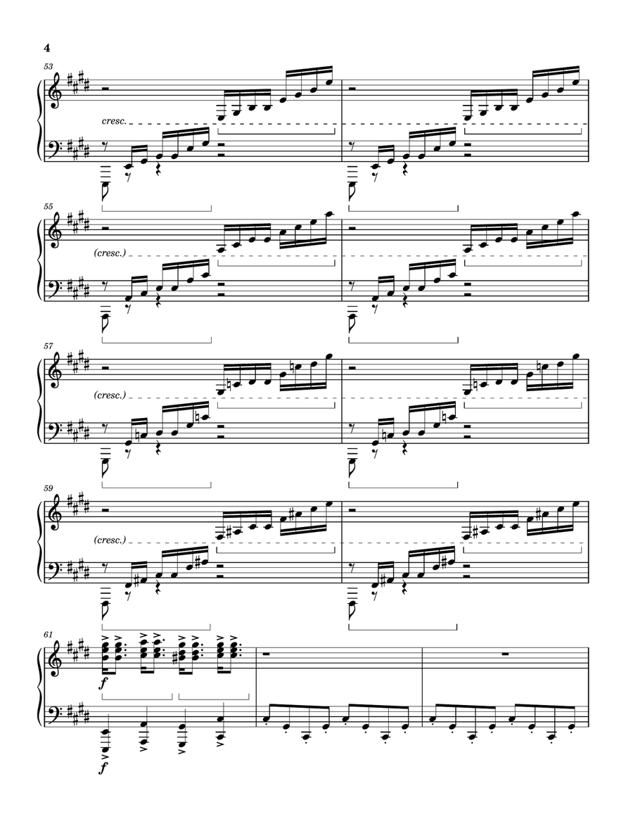 Piano Sonata No. 1 in E Major, Op. 15 Piano Solo scores gallery preview page 4