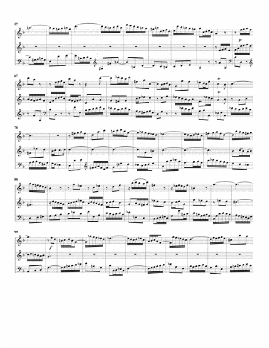 Aria: Kapital und Interessen, meine Schulden gro Small Ensemble scores gallery preview page 2