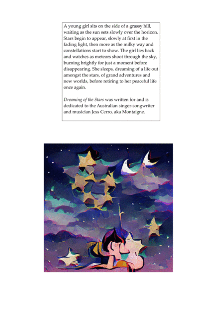 Dreaming of the Stars Full Orchestra scores gallery preview page 3