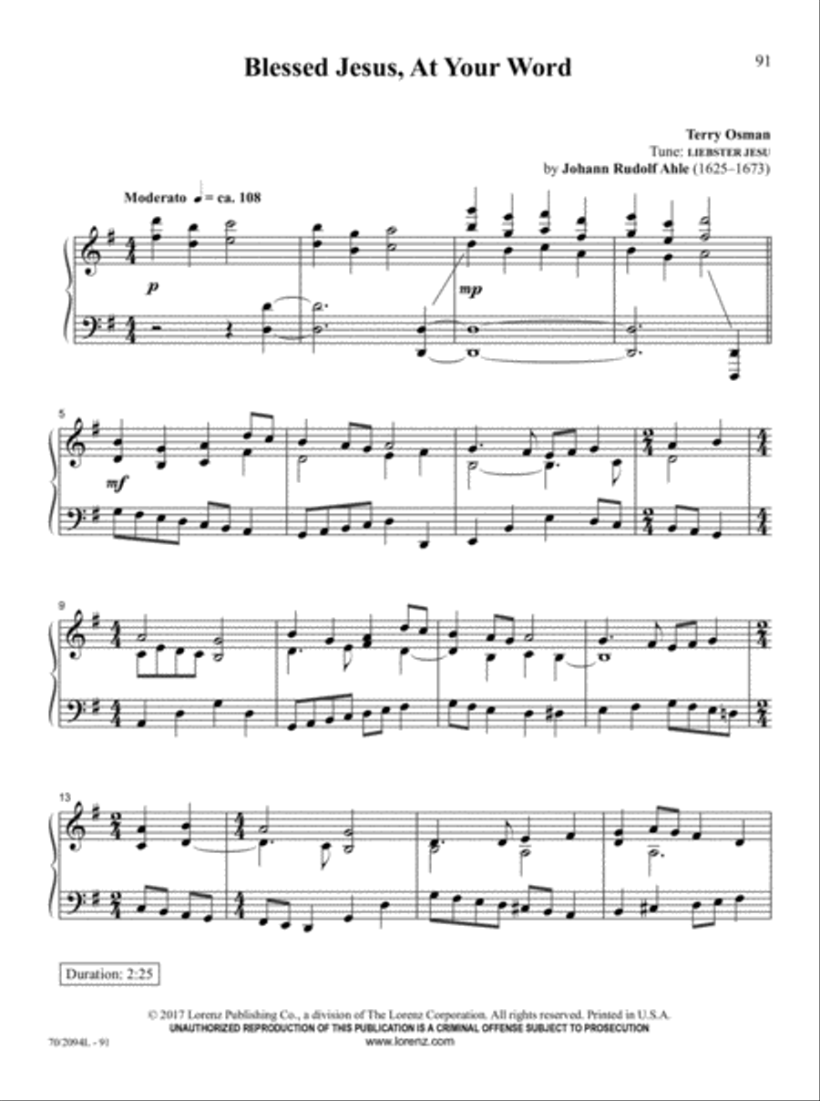 The Church Pianist's Library, Vol. 22 Piano Solo scores gallery preview page 32