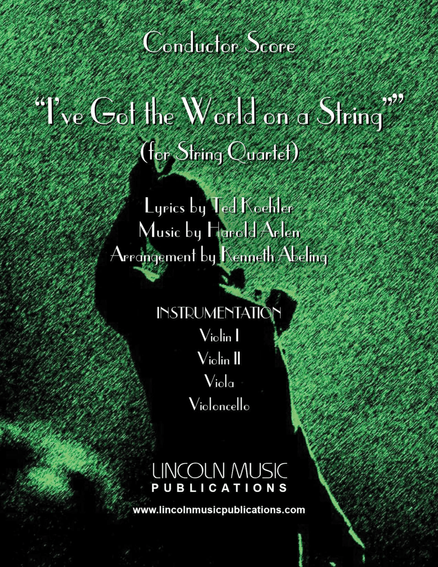 I've Got The World On A String String Quartet scores gallery preview page 1