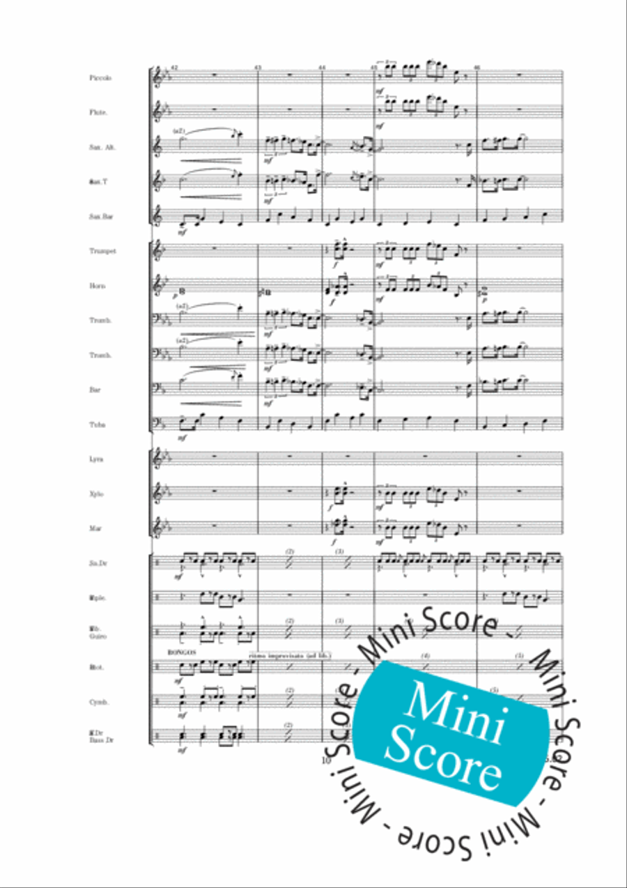 Rosevalley Blues Percussion scores gallery preview page 14