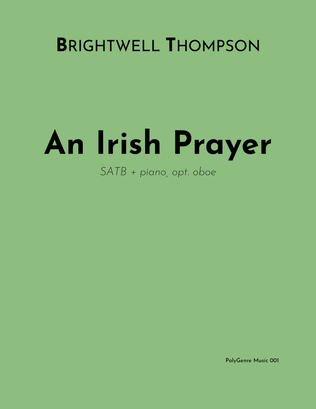 An Irish Prayer