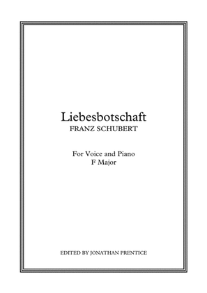 Book cover for Liebesbotschaft (F Major)