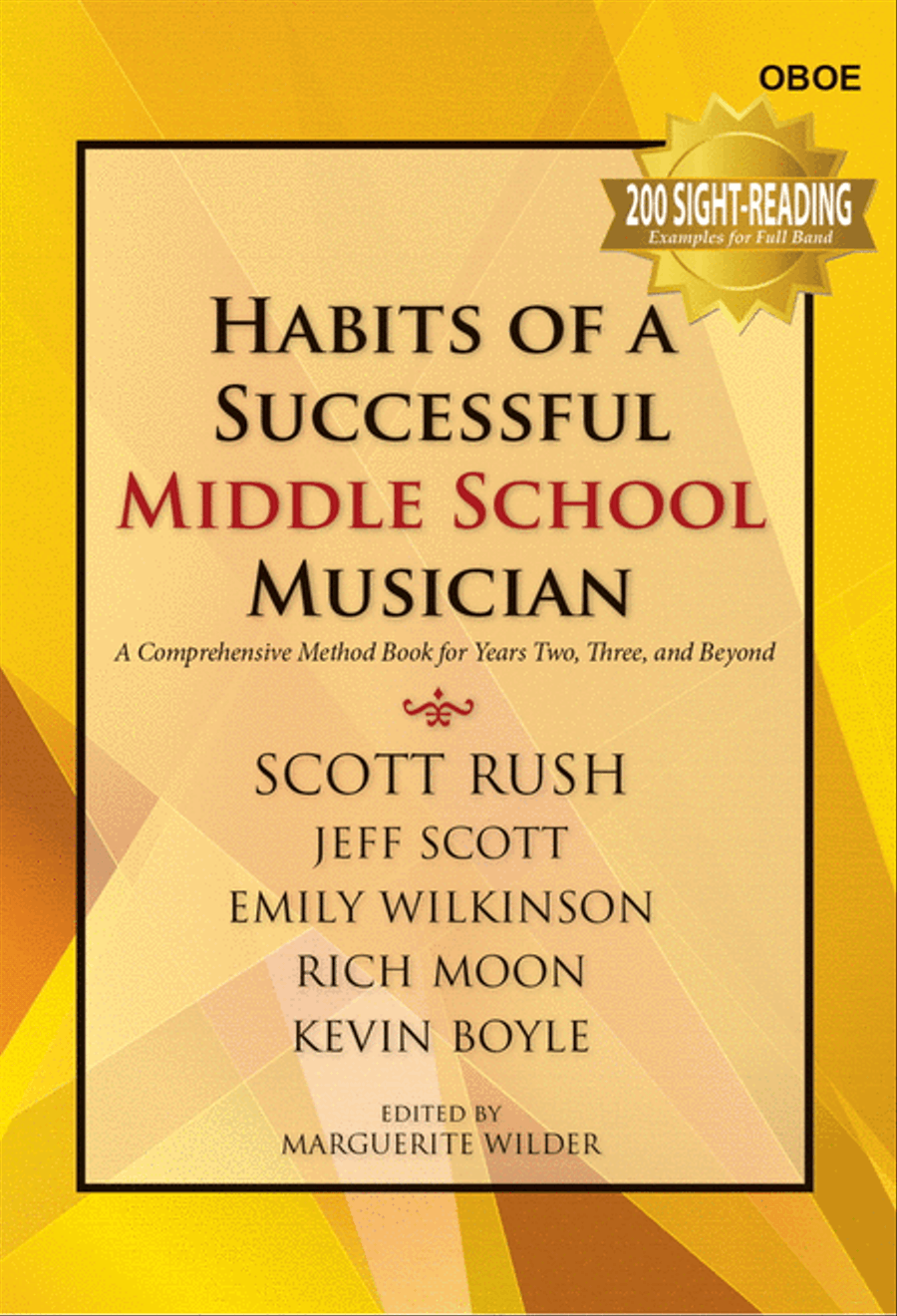 Habits of a Successful Middle School Musician - Oboe