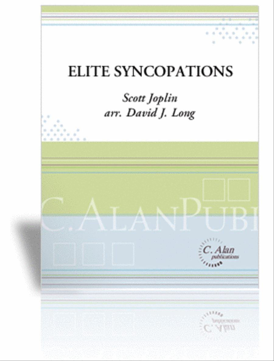 Elite Syncopations (percussion ensemble score only)