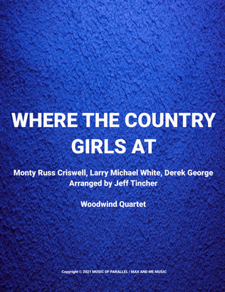 Book cover for Where The Country Girls At