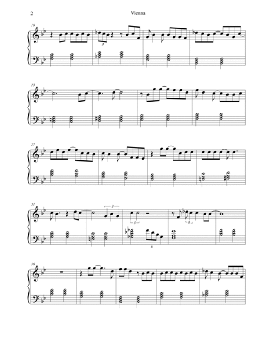 Vienna Piano Solo scores gallery preview page 2