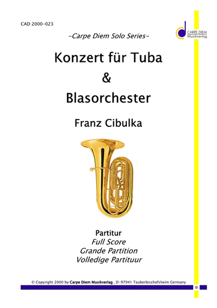 Konzert fur Tuba & Blasorchester image number null