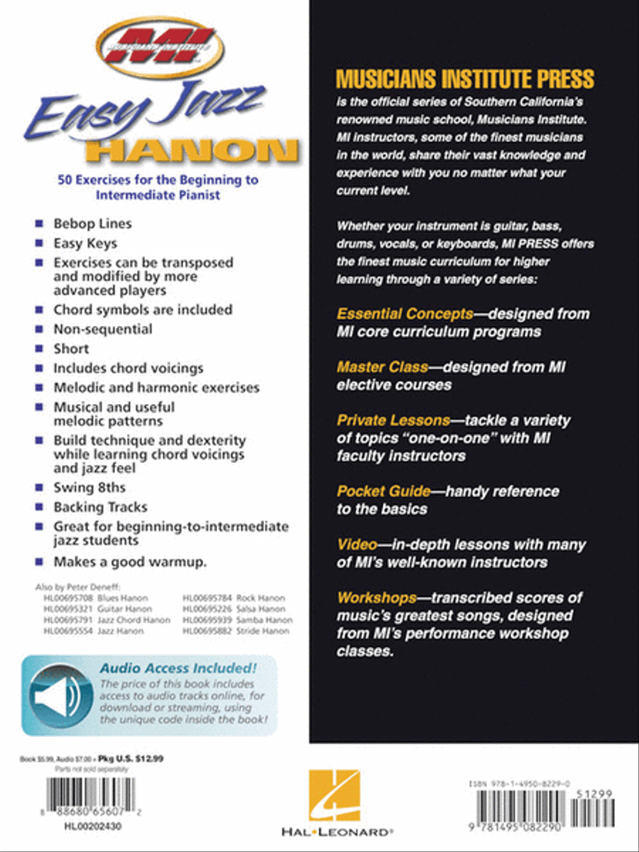 Easy Jazz Hanon Easy Jazz Hanon Piano Method scores gallery preview page 6