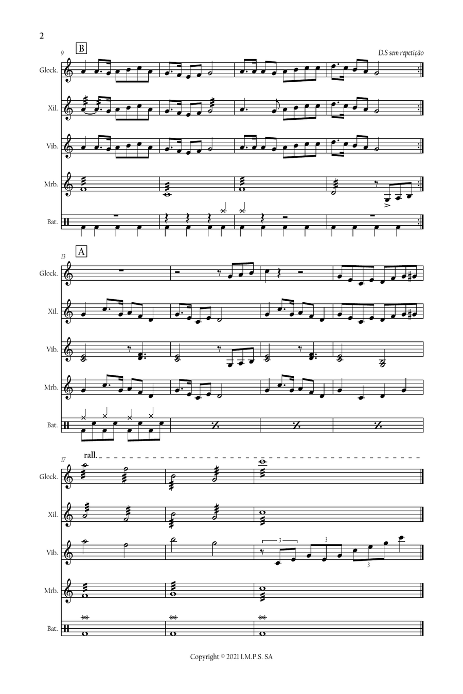 Smurfs Theme Song 21 A Cappella scores gallery preview page 2