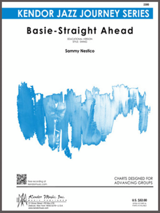 Book cover for Basie-Straight Ahead (Educational Version - Simplified) (Full Score)