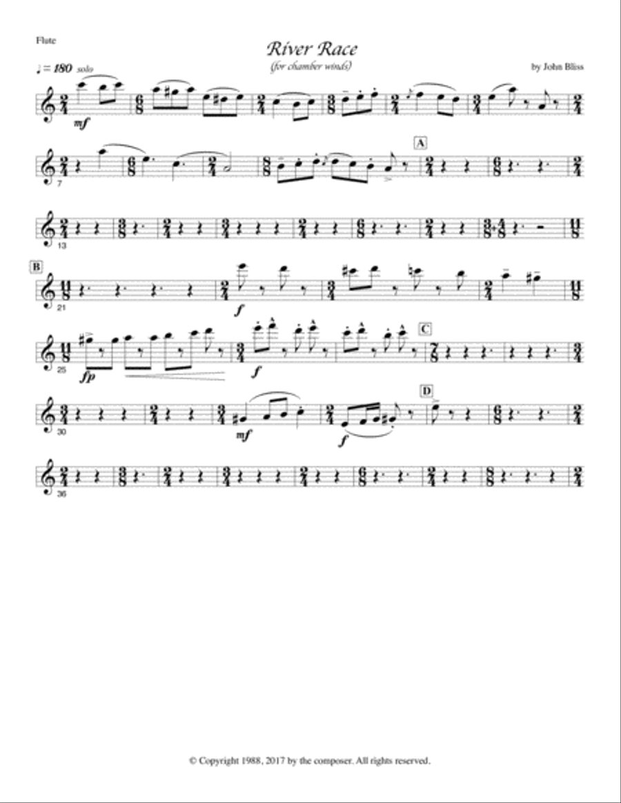 River Race Chamber Orchestra scores gallery preview page 4