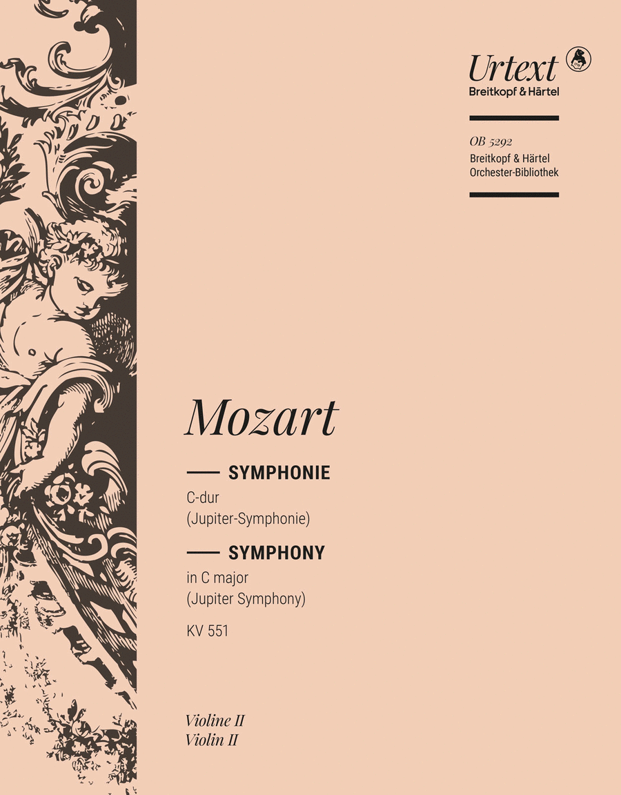 Symphony [No. 41] in C major K. 551 Orchestra scores gallery preview page 1