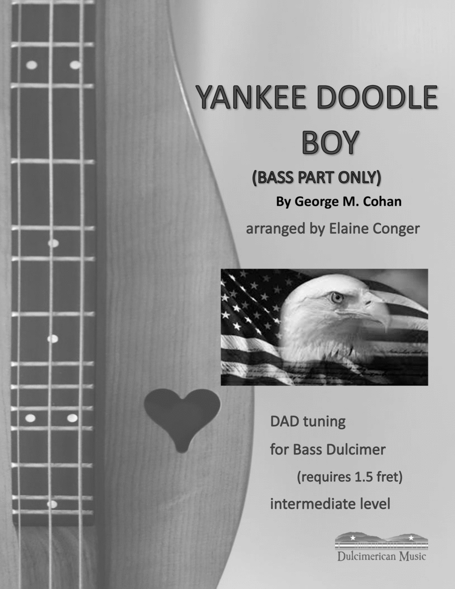 Yankee Doodle Boy (BASS PART ONLY) Dulcimer scores gallery preview page 1
