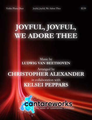 Book cover for Joyful, Joyful, We Adore Thee