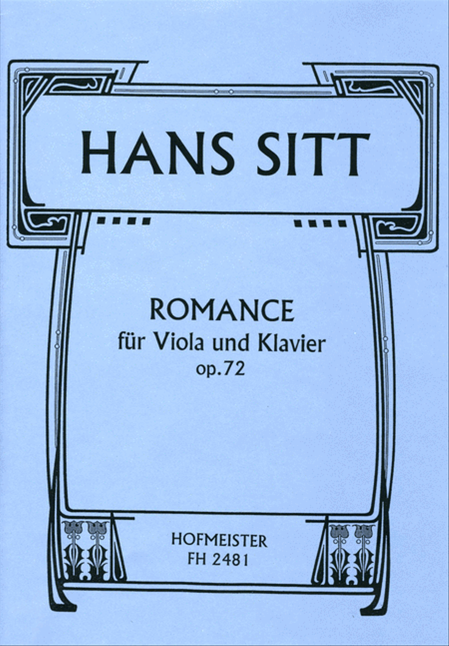 Romance, op. 72 Viola scores gallery preview page 1